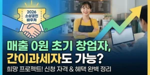 2026년 소상공인 바우처 신청자격