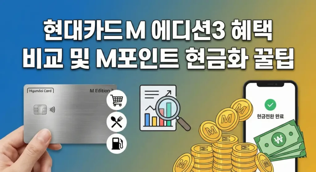 현대카드 M 에디션3 혜택